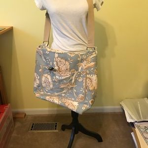 Beautiful laptop bag with matching key fob